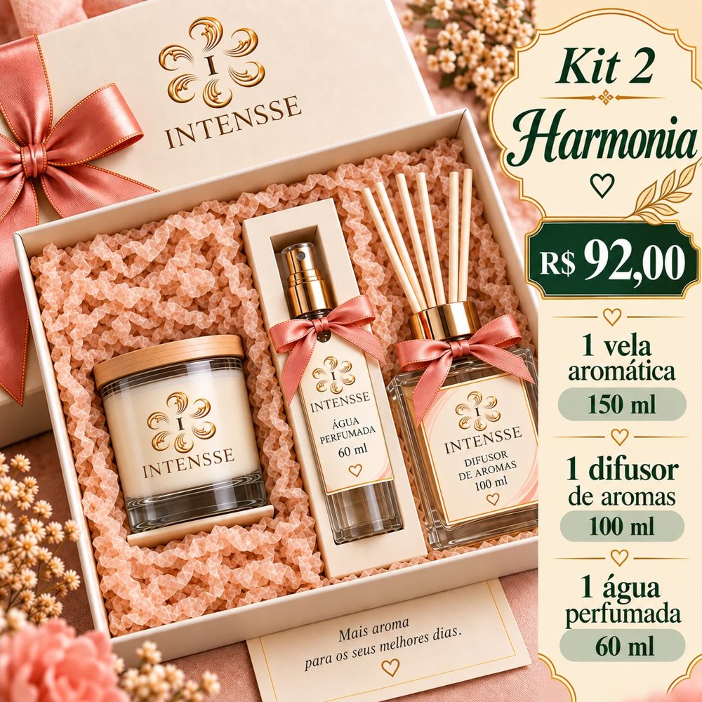 Kit Harmonia 3 peças
